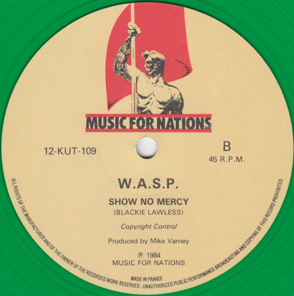 W.A.S.P. : Animal (F**k Like A Beast) (12", Single, Gre)