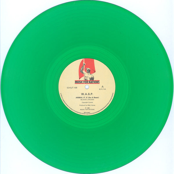 W.A.S.P. : Animal (F**k Like A Beast) (12", Single, Gre)