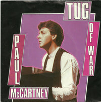 Paul McCartney : Tug Of War (7", Single)