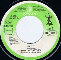 Paul McCartney : Tug Of War (7", Single)