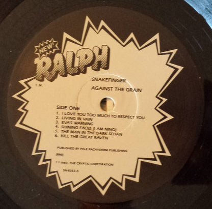 Snakefinger : Against The Grain (LP, Comp)