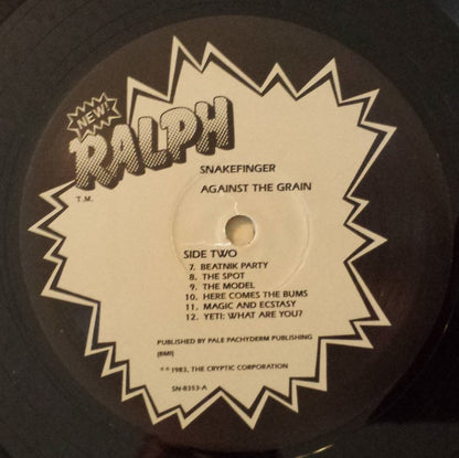 Snakefinger : Against The Grain (LP, Comp)