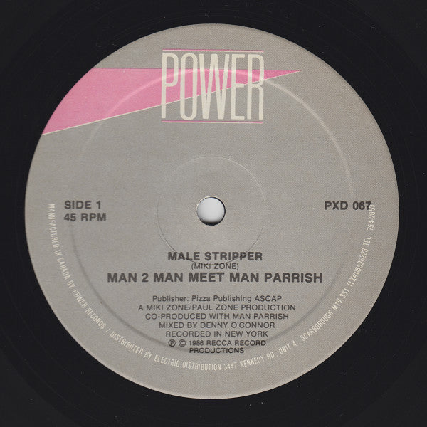 Man 2 Man Meet Man Parrish : Male Stripper (12")