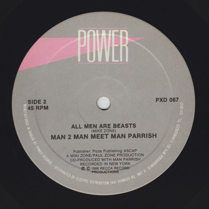 Man 2 Man Meet Man Parrish : Male Stripper (12")
