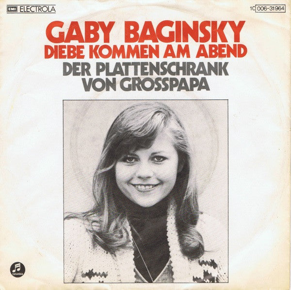 Gaby Baginsky : Diebe Kommen Am Abend / Der Plattenschrank Von Grosspapa (7", Single)