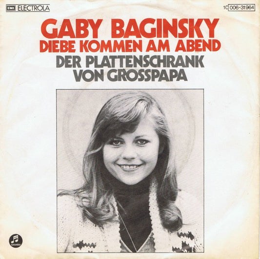 Gaby Baginsky : Diebe Kommen Am Abend / Der Plattenschrank Von Grosspapa (7", Single)