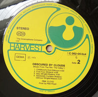 Pink Floyd : Obscured By Clouds (LP, Album, RP)