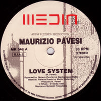 Maurizio Pavesi : Love System (12")