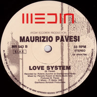 Maurizio Pavesi : Love System (12")