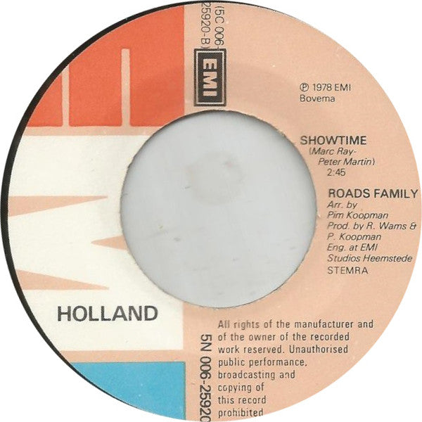 Roads Family : Hollywood (7", Single)