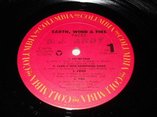 Earth, Wind & Fire : Faces (2xLP, Album, RE)