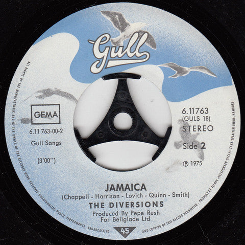 The Diversions : Fattie Bum-Bum (7", Single)