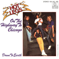 Hot Legs : On The Highway To Chicago (7", Single)