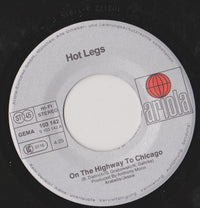 Hot Legs : On The Highway To Chicago (7", Single)