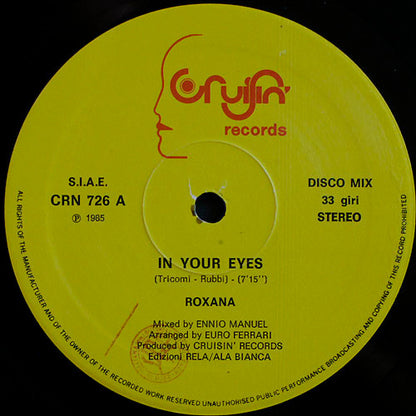 Roxana : In Your Eyes (12")