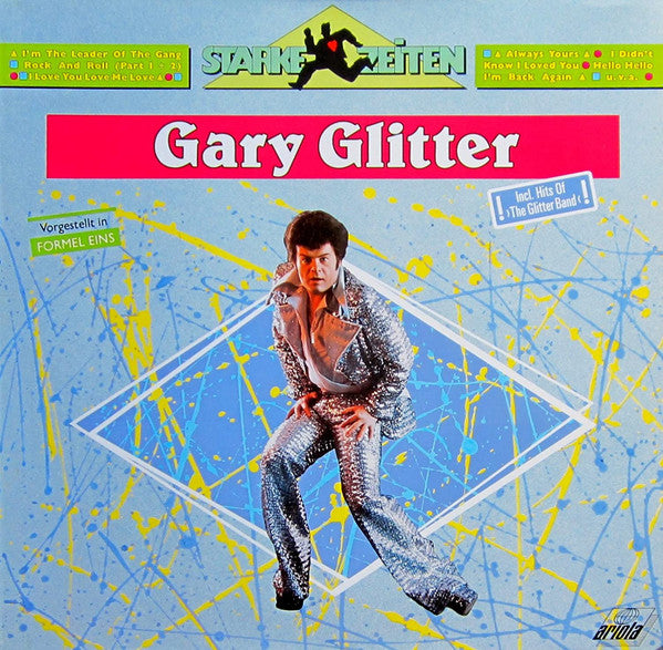 Gary Glitter : Starke Zeiten (LP, Comp, Gat)