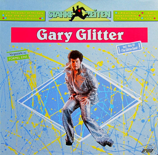 Gary Glitter : Starke Zeiten (LP, Comp, Gat)