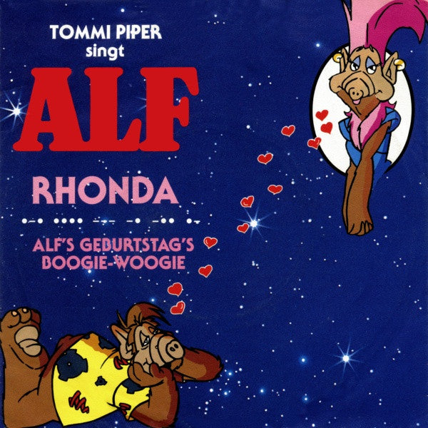 Thomas Piper (2) Singt ALF (2) : Rhonda (7", Single)