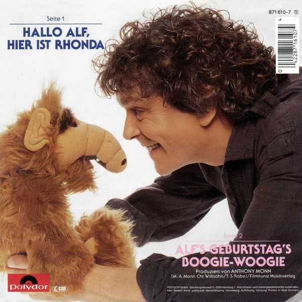 Thomas Piper (2) Singt ALF (2) : Rhonda (7", Single)