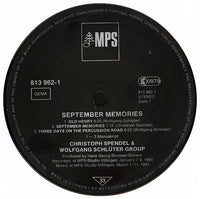 Christoph Spendel & Wolfgang Schlüter Group : September Memories (LP, Album)