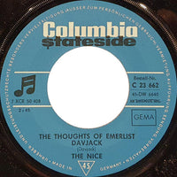 The Nice : The Thoughts Of Emerlist Davjack (7", Single)