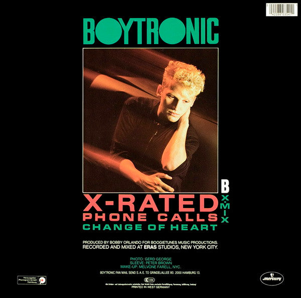 Boytronic : Man In A Uniform (Continental-Mix) (12", Maxi)