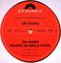 Jimi Hendrix : Presents The Band Of Gypsys (LP, Album, Club)