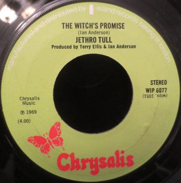 Jethro Tull : The Witch's Promise / Teacher (7", Single)