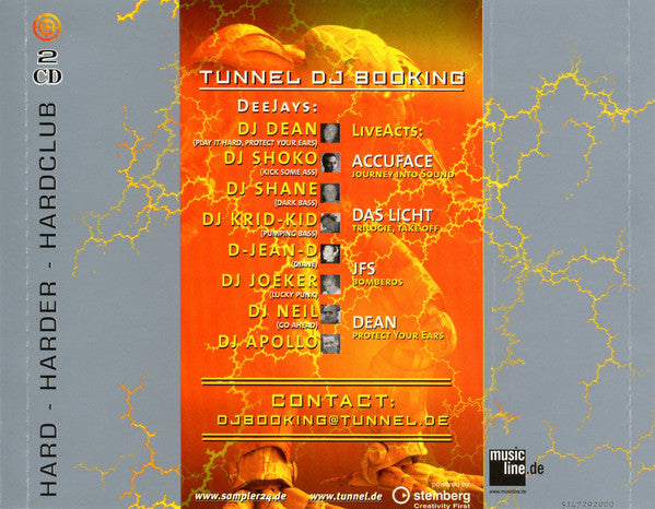 Various : Hardclub Vol. 2 (2xCD, Comp, Mixed)