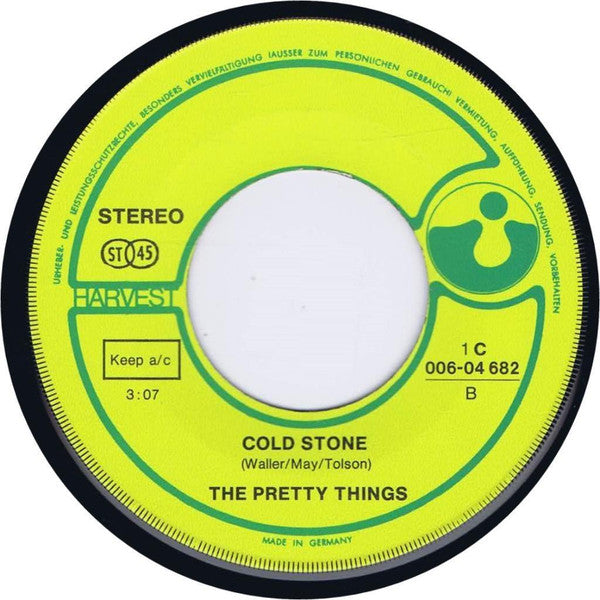 The Pretty Things : October 26 (7", Single)