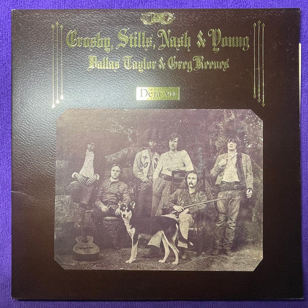 Crosby, Stills, Nash & Young : Déjà Vu (LP, Album, RE, Tex)