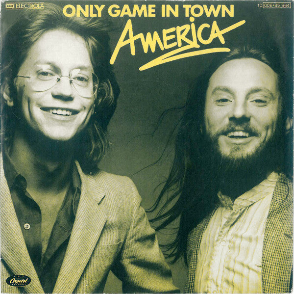 America (2) : Only Game In Town (7", Single)
