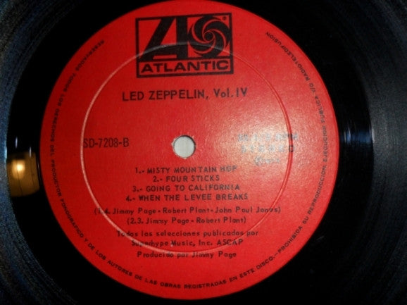 Led Zeppelin : Led Zeppelin, Vol. IV (LP, Album, RE)