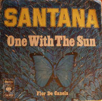 Santana : One With The Sun (7", Single)
