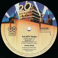 Edwin Starr : H.A.P.P.Y. Radio (LP, Album)