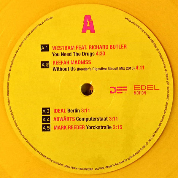 Various : Lust & Sound In West-Berlin 1979-1989 - B-Music (2xLP, Comp, RE, col)