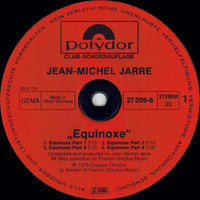 Jean Michel Jarre* : Equinoxe (LP, Album, Club)