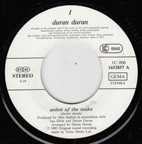Duran Duran : Union Of The Snake (7", Single)