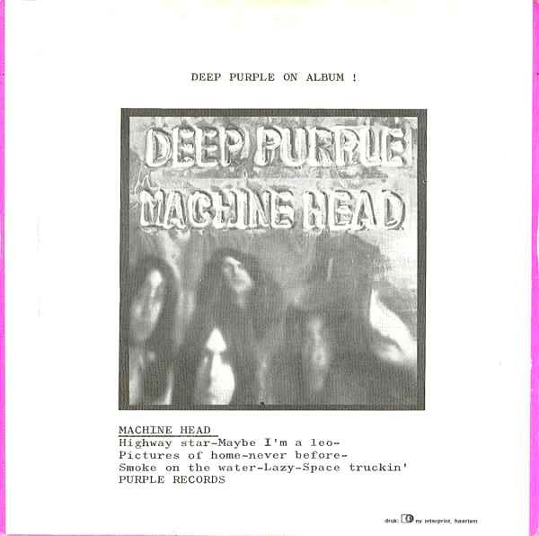 Deep Purple : Child In Time (7", Single, Pur)