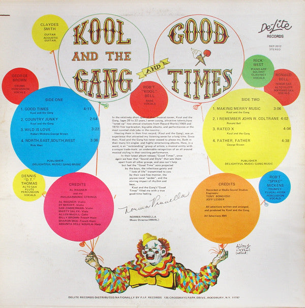 Kool & The Gang : Good Times (LP, Album, RP)