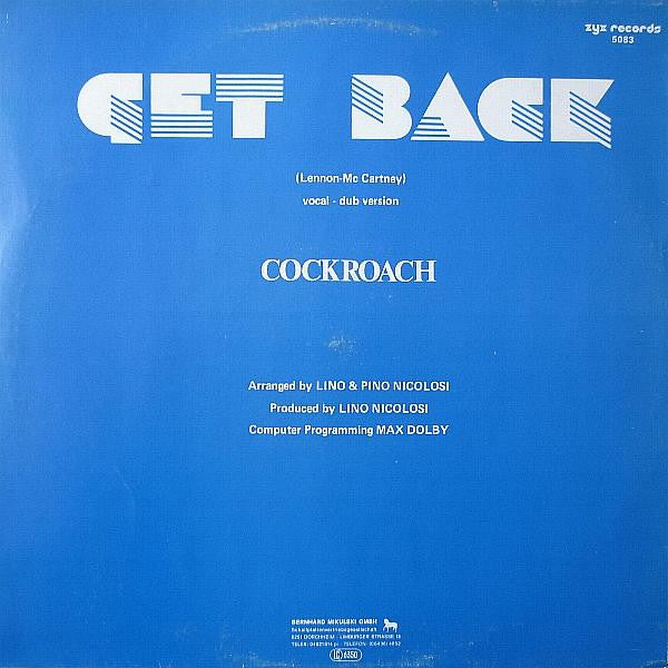Cockroach (2) : Get Back (12")