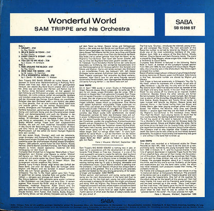 Sam Trippe And His Orchestra : Wonderful World (LP, Album, RE)