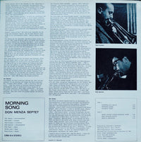 Don Menza : Morning Song (LP, Album, RE, Gat)