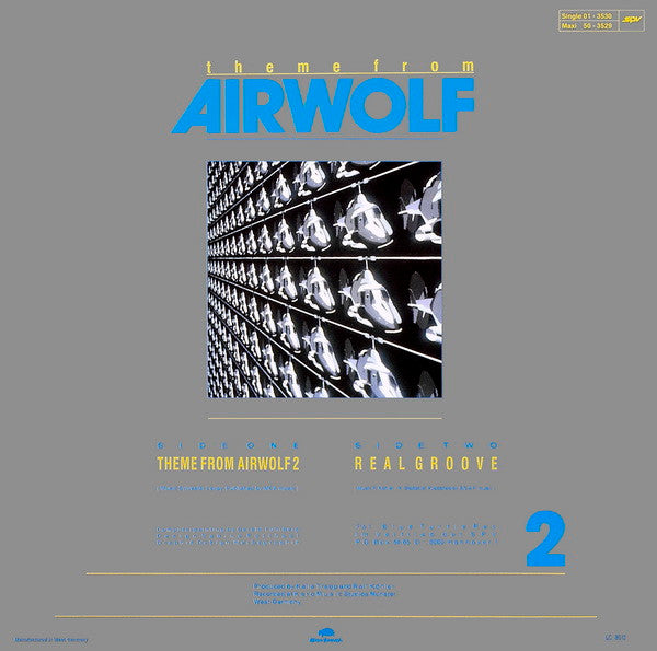 Kalle Trapp & Rolf Köhler : Theme From Airwolf 2 (12", Maxi)