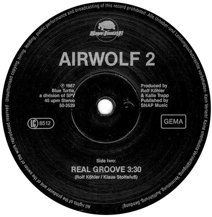 Kalle Trapp & Rolf Köhler : Theme From Airwolf 2 (12", Maxi)