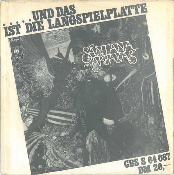 Santana : Black Magic Woman (7", Single)