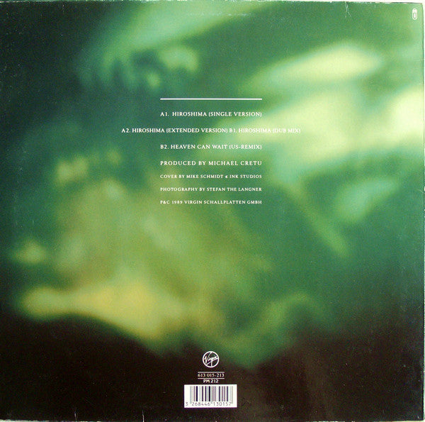 Sandra : Hiroshima (12", Maxi, RP, 4 T)
