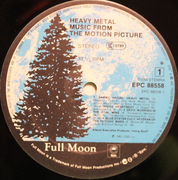 Various : Heavy Metal - Music From The Motion Picture (2xLP, Comp, Gat)