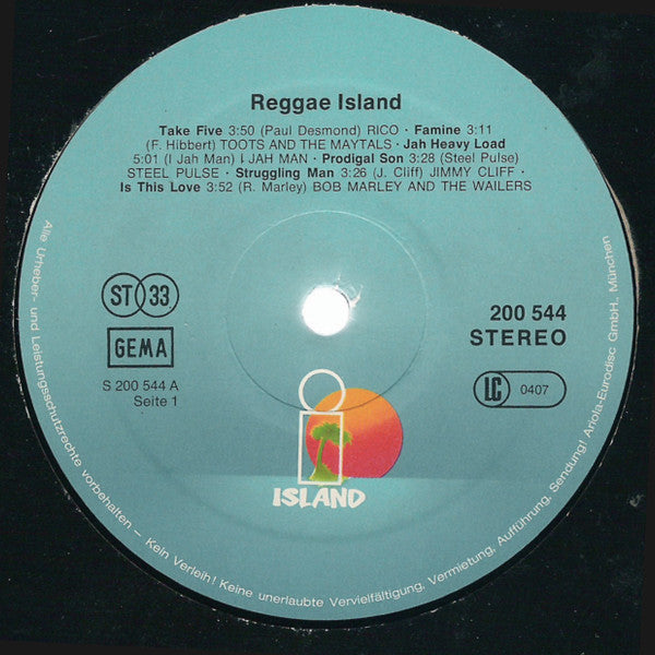 Various : Reggae Island (LP, Comp)