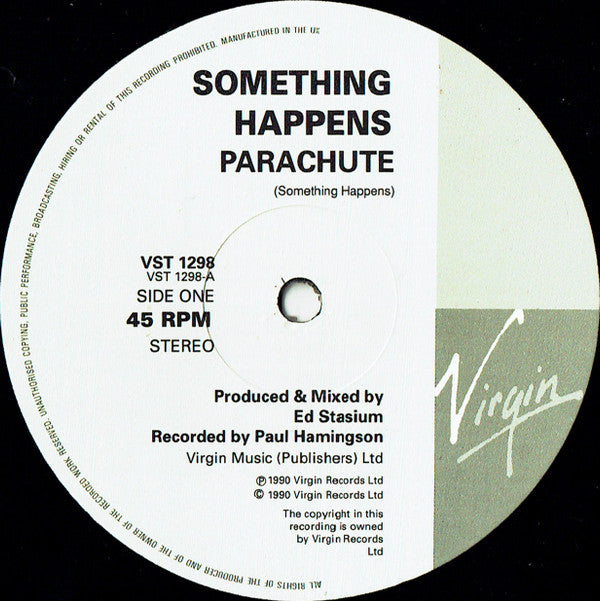 Something Happens : Parachute (12")